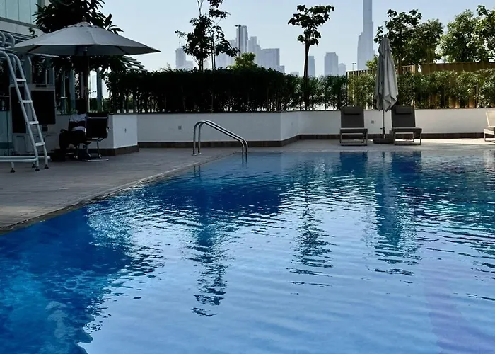 Burj Khalifa View Modern 1Bhk With Balcony